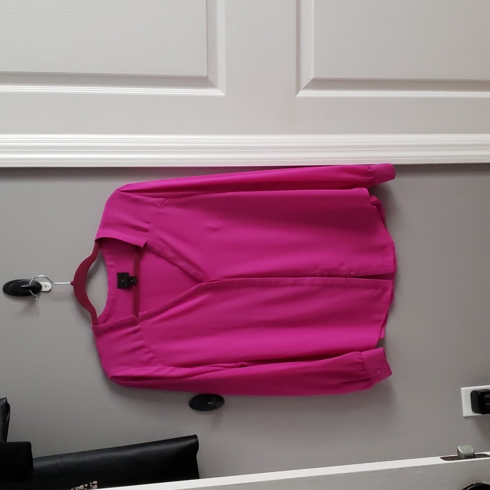 Worthington L Purple Blouse